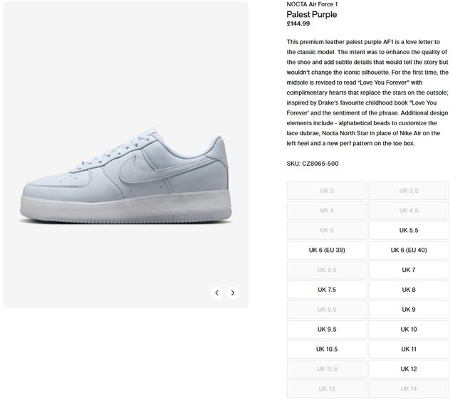 Drake x 耐克AF1」新联名大铺货了必一体育app网站中国Snkrs上架！「(图7)